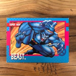 Super hero beast impel 1992 trading card rare collectable